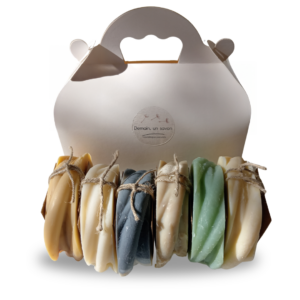 Coffret de 6 Savons à Froid - Artisanal, Naturel et Écoresponsable - Demain, un savon