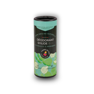 Déodorant Solide Naturel Bio Palmarosa & Bergamote - Fraîcheur Longue Durée et Protection Naturelle - L'Orée du Sud