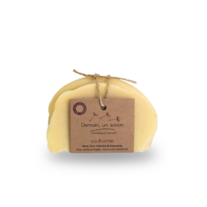 Savon RUCHE – Douceur et nutrition au miel & cire d’abeille - Demain Un Savon