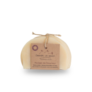 Savon Nuage de Douceur - Soin Naturel pour Peaux Sensibles et Déshydratées - Demain, un savon