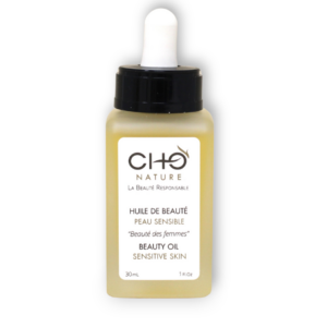 Huile de Beauté Peau Sensible - Soin Apaisant et Protecteur - CHO Nature