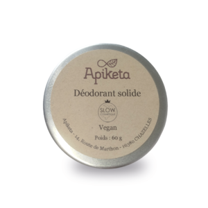 Déodorant Solide Naturel – Apiketa | Protection efficace et douce pour la peau